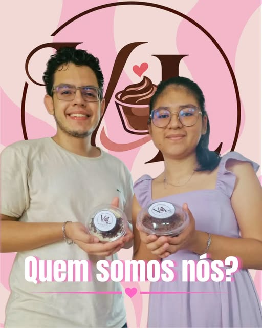 Os criadores da VL Mousses, em foto do Instagram da marca